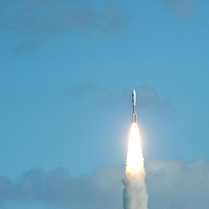 Atlas V rocket carrying the New Horizons spacecraft.